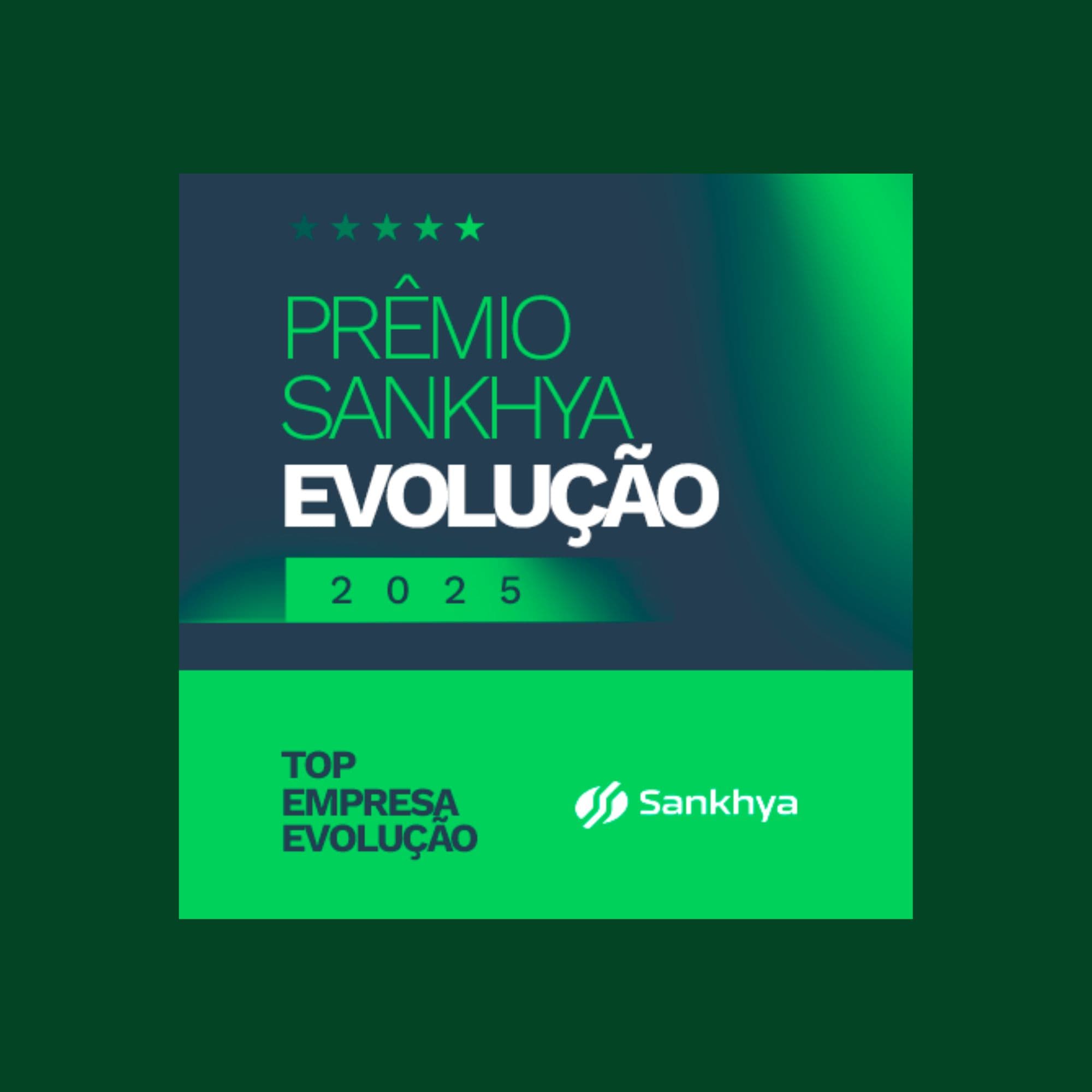 Prêmio Sankhya Evolução – Categoria Indústria — No evento Sankhya Connection
